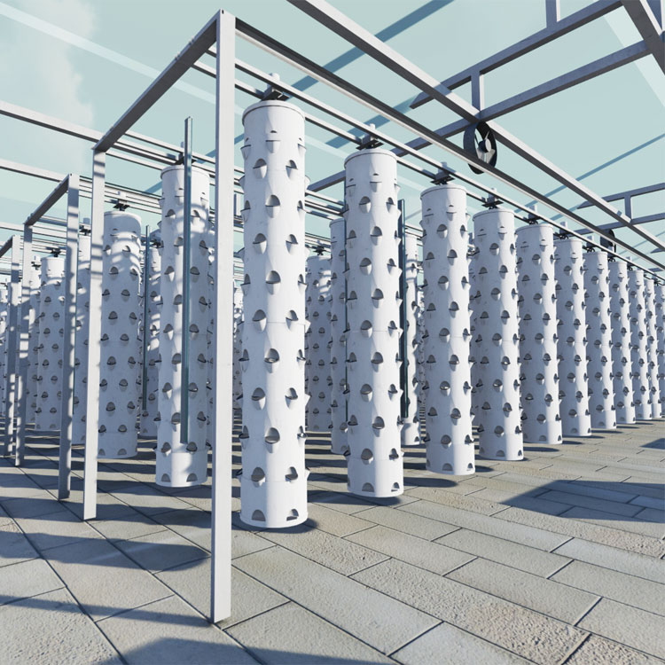 Hydroponic System - Умная подвесная колонна, гидропонная вращающаяся башня,