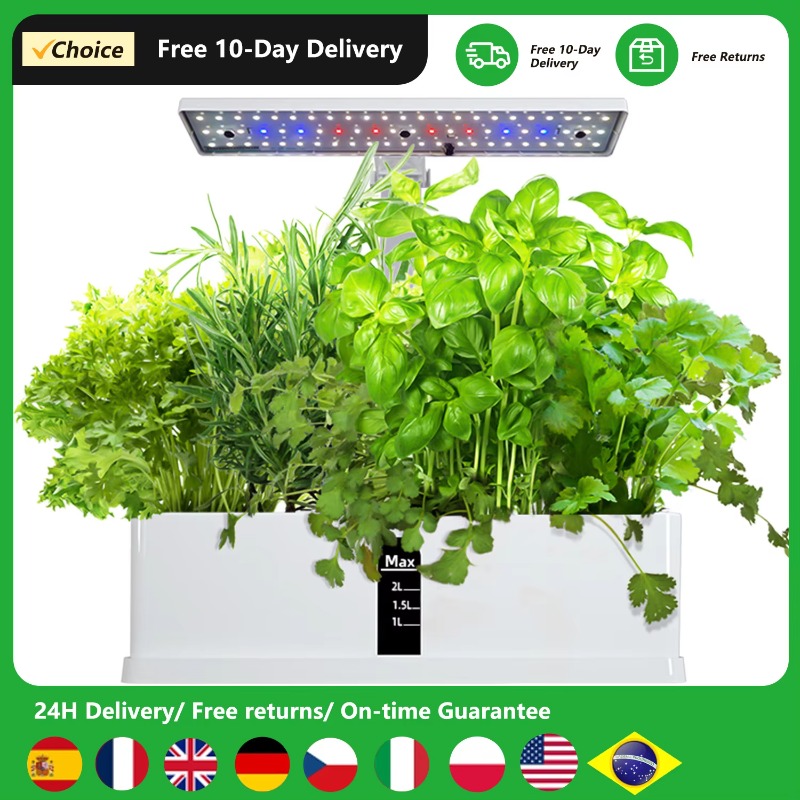 Hydroponic System - 9-секционная умная гидропонная система для выращивания