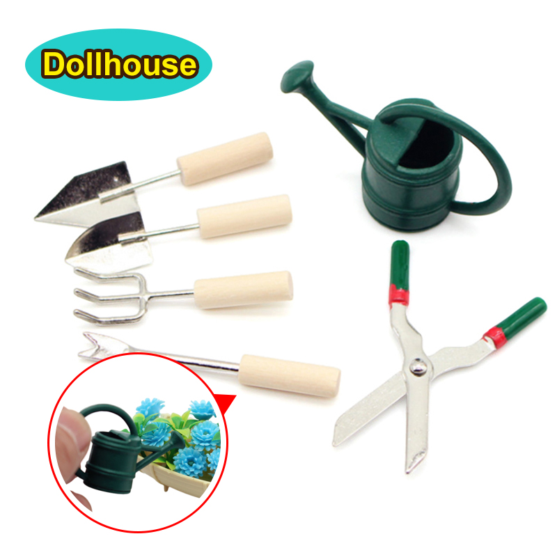 Gardening Tool - 1/12 кукольный домик, имитация лейки, набор