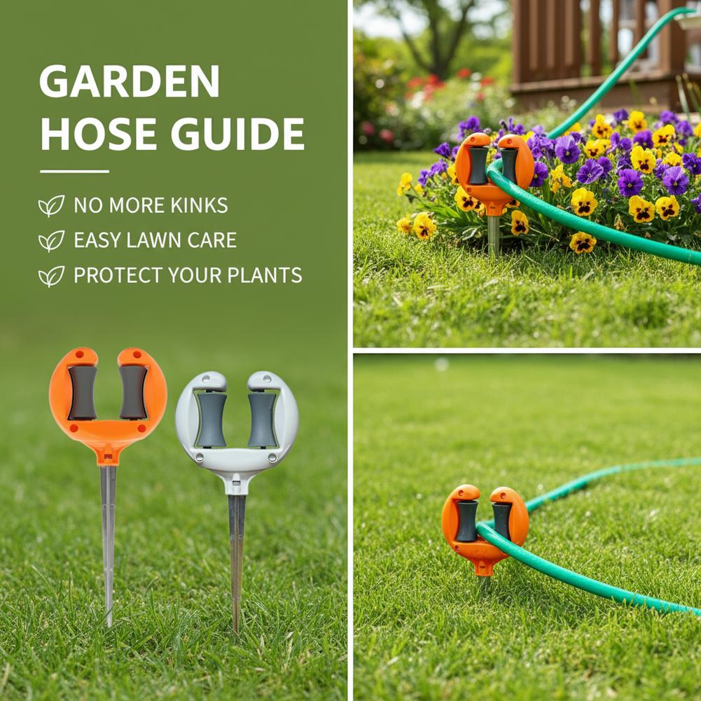 Gardening Tools Guide - Металлический держатель для садового шланга с