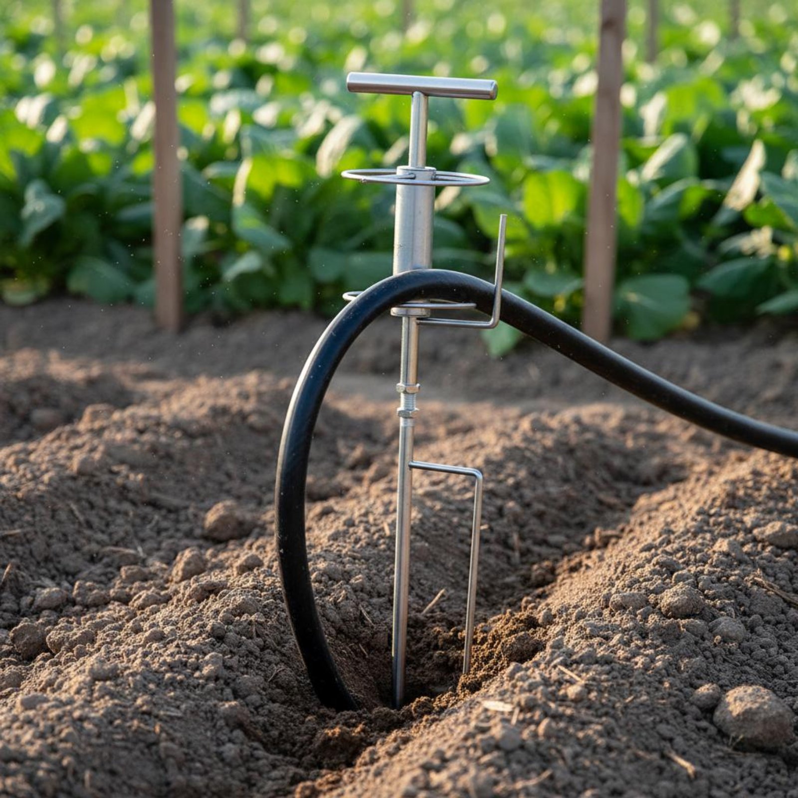 Gardening Tools Guide - Металлический двухштоковый тросовый тягач для сельскохозяйственных