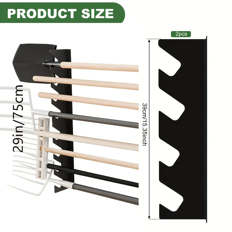 Настенный металлический держат – обзор и цена Gardening Tools Organiser