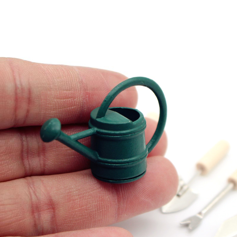 1:12 миниатюрный садовый инстр – обзор и цена Gardening Tools Watering Can