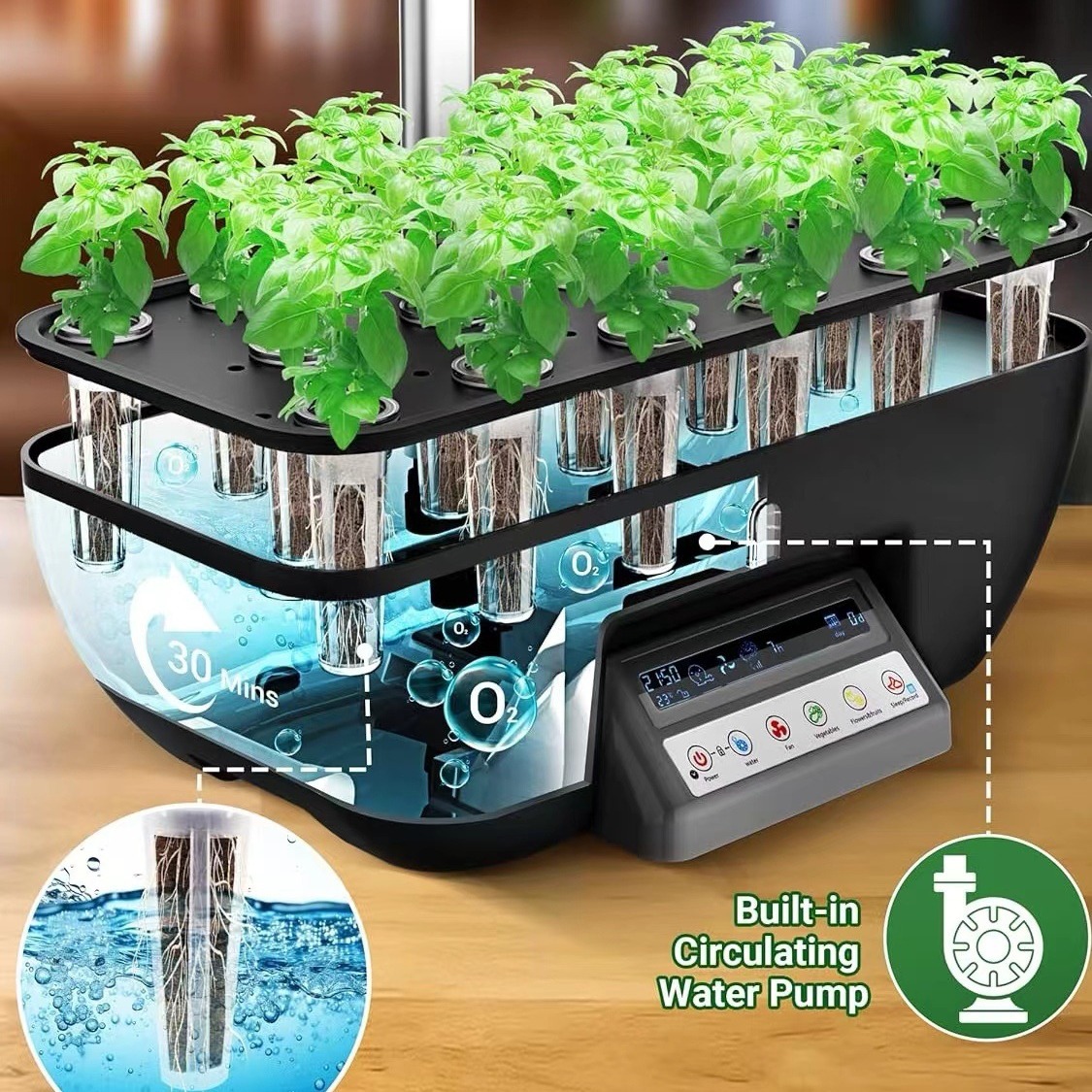 Многофункциональная система дл – обзор и цена Hydroponic System