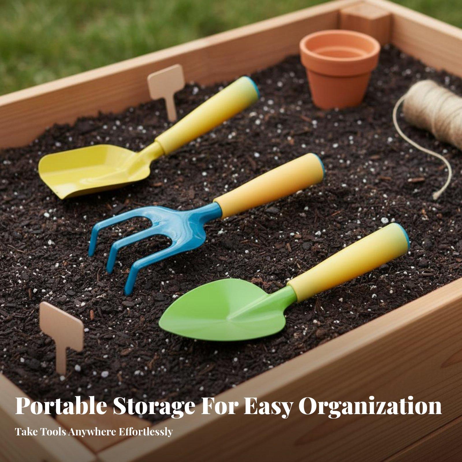 Набор из 3 детских садовых инс – обзор и цена Gardening Tools For Young Children