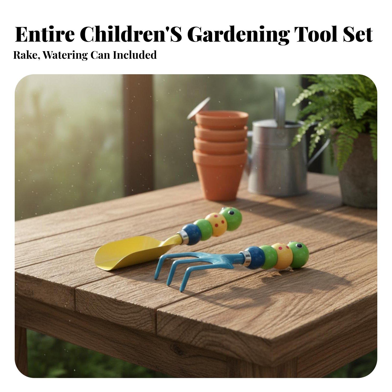 Набор из 3 детских садовых инс – обзор и цена Gardening Tools For Young Children